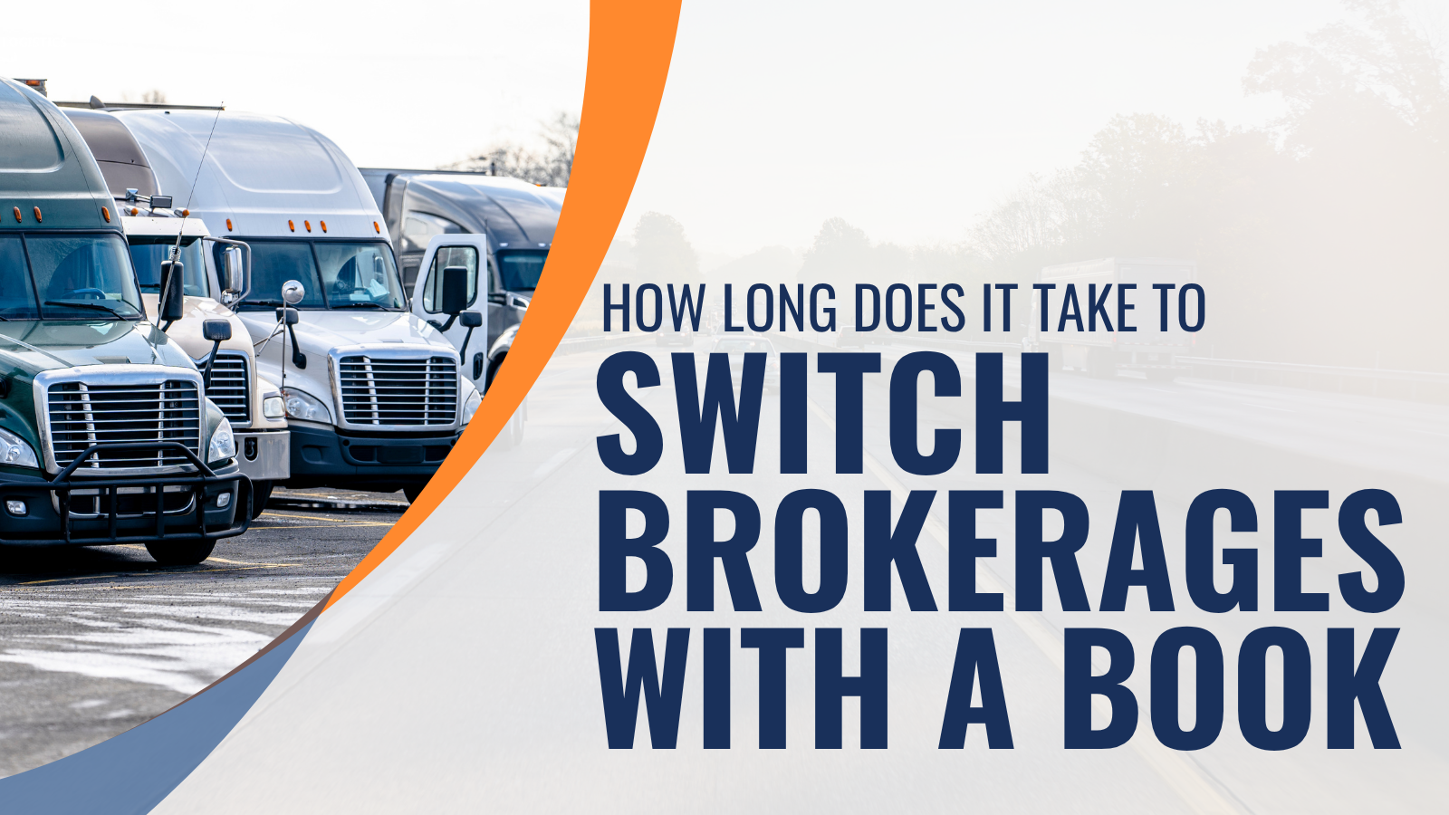 How long does it take to switch brokerages with a book