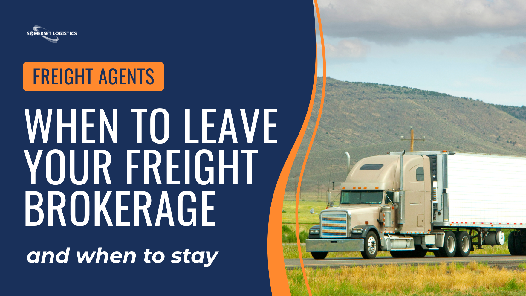 When to Leave Your Freight Brokerage, and When Not to Leave